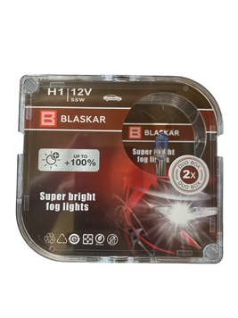 Автомобільна галогенна лампа BLASKAR H1 12V 55W + 100% 02204 фото