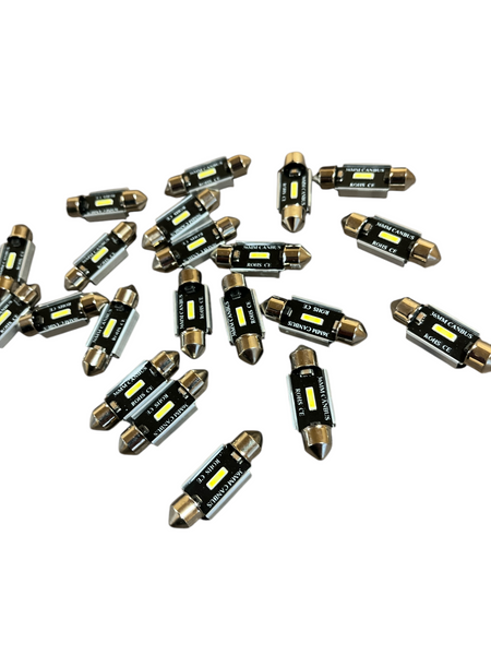 Автомобільна світлодіодна лампа підсвітки салону та номерного знака-1smd-36mm 01995 фото