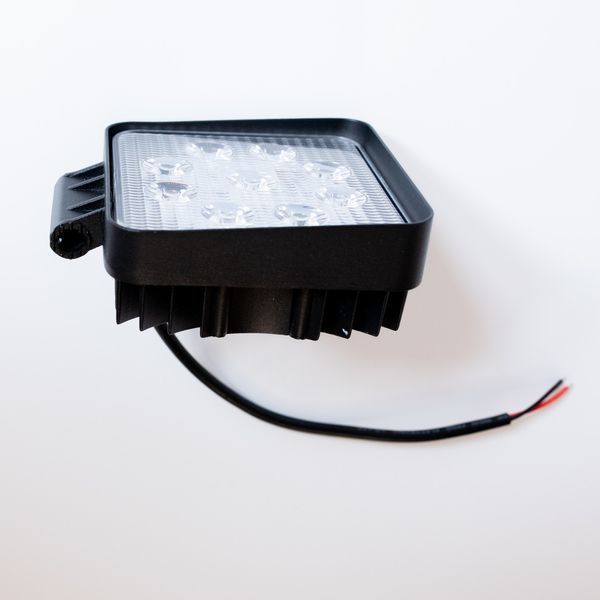 Балка LED (противотуманка) светодиодная (9 светодиодов) 27W 12-24V 6000 K (ціна за 1 шт.) 00528 фото