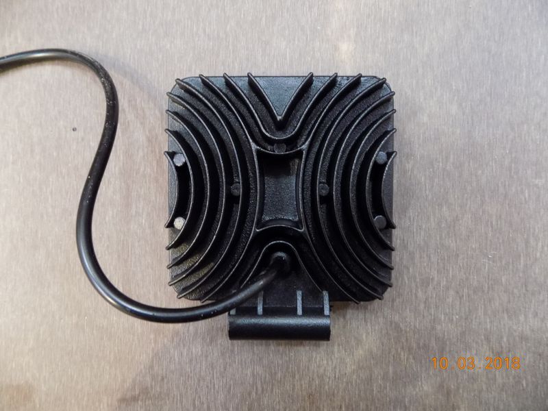 Балка LED (противотуманка) светодиодная (9 светодиодов) 27W 12-24V 6000 K (ціна за 1 шт.) 00528 фото