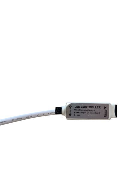 Світлодіодна Led стрічка RGB з блоком і пультом управління 5 м 01720 фото