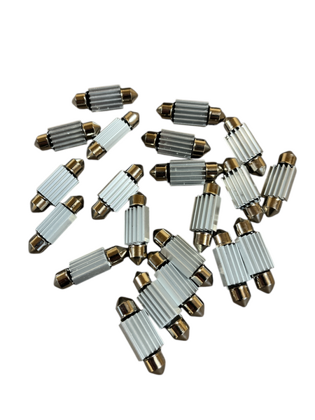 Автомобільна світлодіодна лампа підсвітки салону та номерного знака-1smd-41mm 01997 фото