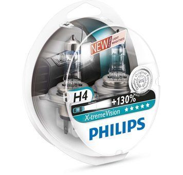 Автомобільна галогенна лампа Philips X-trime Vision H4 12 V 60/55 W 35024128 фото