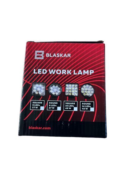Балка LED (протитуманка) світлодіодна 114W 12-24 V 6000 K 01057 фото