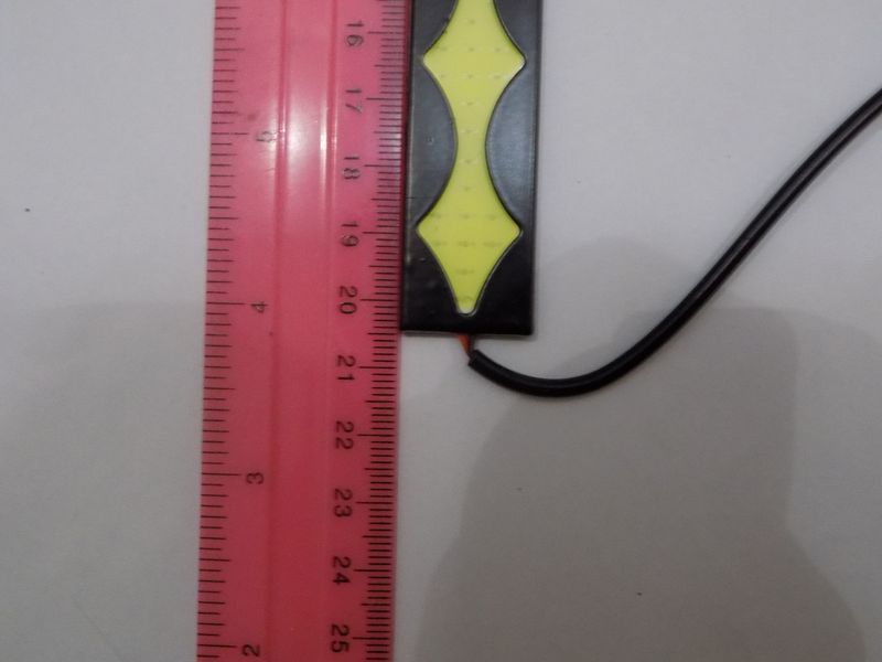 Светодиодные LED дневные ходовые огни РОМБ 12В (производство LED, Китай) 00502 фото