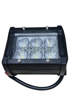 Світлодіодна фара AllLight C-18W 6chip CREE ближнє світло 9-30V нижній кріплення 00521 фото