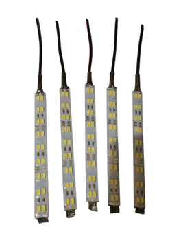 LED лента светодиодная 18 SMD 5730, 12,5 см-Белая-работает от 12 вольт 01070 фото