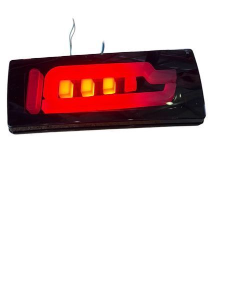 Світлодіодні LED задні ліхтарі ВАЗ 2105, 2107, тоновані, комплект 2 шт. 01869 фото