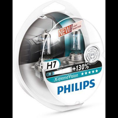 Автомобільна галогенна лампа Philips X-trime Vision H7 12 V 55 W (виробництво Philips, Польща) 35026528 фото