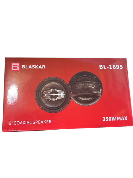 Динамики мощные для авто BLASKAR BL-1695 колонки 16 см 350W 02178 фото
