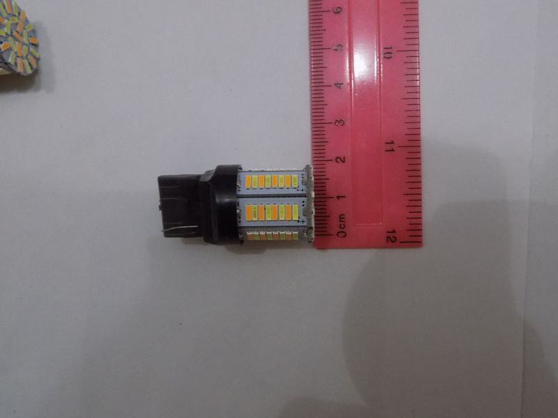 Светодиодные LED лампы 7440 повторители поворотов 78 диодов 12В (производство LED, Китай) 00224 фото