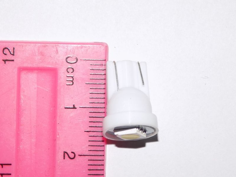 Лампа автомобильная светодиодная без цоколя T10-1SMD-5050-12V, 24V (производство Китай) 00042 фото