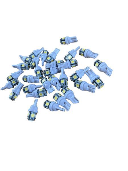 Автомобильная светодиодная лампа для подсветки номера, габаритов T10-5SMD-5050-12V (пр-во Китай) 00052 фото