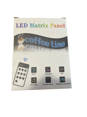 Гнучка LED панель LED Matrix Panel з пультом 120мм*595мм, очі диявола на авто 02188 фото