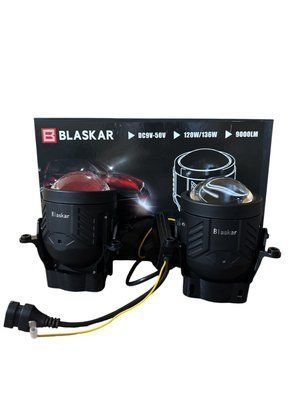 LED Лінза ПТФ 3,5 Дюйми Renault Peugeot Ford 120W 9000K- Ближній+Дальній 02344 фото
