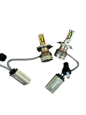 Світлодіодні лампи для автомобільних фар LED Т200 H4 (12V24V) CANBUS 6000 K (комплект 2 шт.) (пр.о LED, 59) 02134 фото