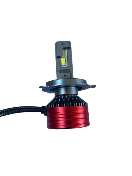 Світлодіодні лампи для автомобільних фар LED F6 H4 (12V24V) CANBUS 6000 K (комплект 2 шт.) (пр.о LED, 59) 01402 фото
