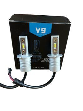 Комплект світлодіодних автоламп LED V9-Н1 (пара) (виробництво LED, Китай) 00599 фото