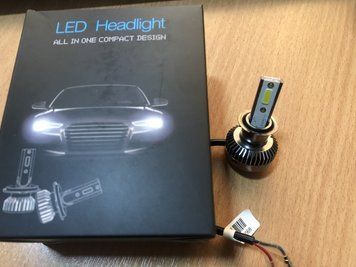 Світлодіодні лампи для автомобільних фар (LED Headligt) К3-Н11 (виробництво LED, Китай) 01409 фото