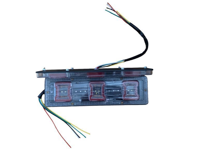 Універсальні діодні задні ліхтарі на авто, причепи  12 V 29*9СМ (2ШТ) G-WD26-01762 фото