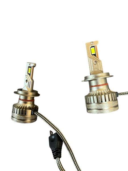 Світлодіодні лампи для автомобільних фар LED Т200 H7 (12V24V) CANBUS 6000 K (комплект 2 шт.) (пр.о LED, 59) 02132 фото