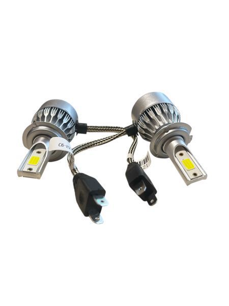 Світлодіодні лампи для автомобільних фар (LED Headligt) Н7 "F" 36 W 6000 K (виробництво LED, Китай) ( ціна за комплект 2 шт.) 00589 фото