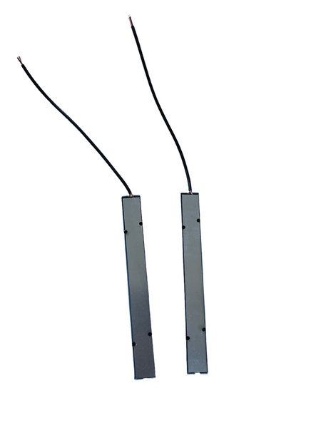 Светодиодные LED дневные ходовые 14см 12В (производство LED, Китай) Жовтий колір 01453 фото