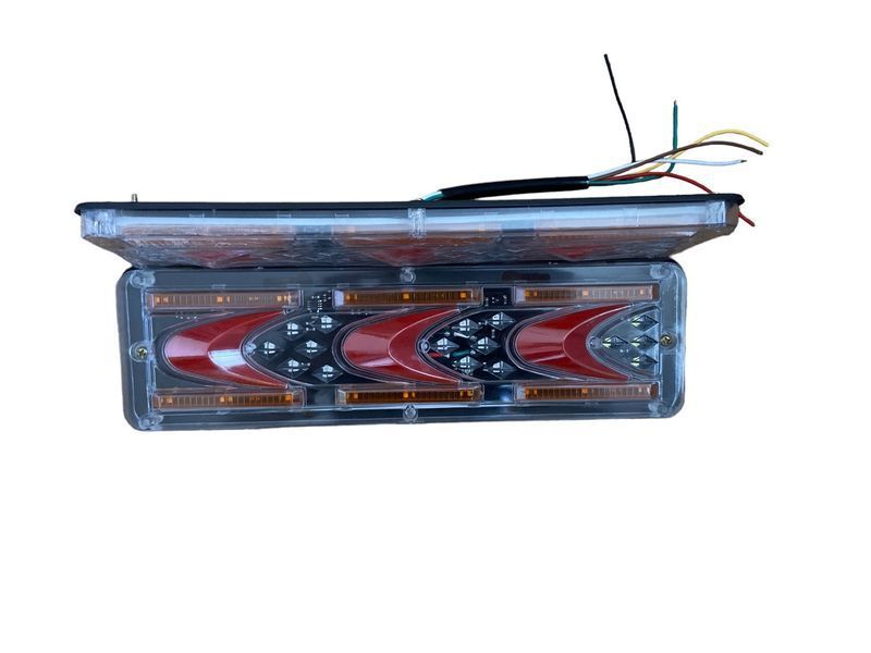Універсальні діодні задні ліхтарі на авто, причепи  12 V 29*9СМ (2ШТ) G-WD40-01946 фото
