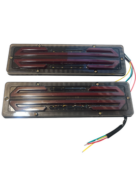 Універсальні діодні задні ліхтарі на авто, причепи 12 V 29*9СМ (2ШТ) G-WD121-01763 фото