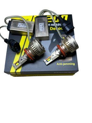 Світлодіодні лампи для автомобільних фар LED Т200 H11 (12V24V) CANBUS 6000 K (комплект 2 шт.) (пр.о LED, 59) 02133 фото