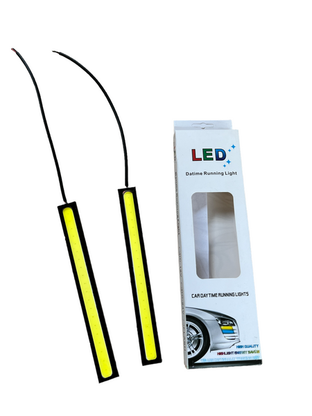 Светодиодные LED дневные ходовые 14см 12В (производство LED, Китай) Зелений колір 01454 фото