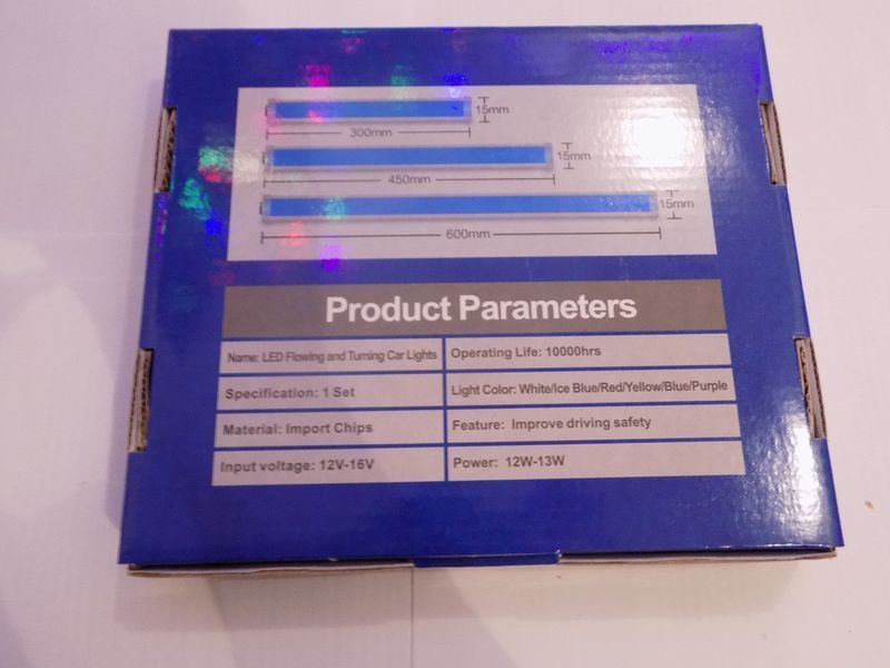 Светодиодные LED дневные ходовые огни в фару силиконовый корпус 12V (производство LED, Китай) 01283 фото