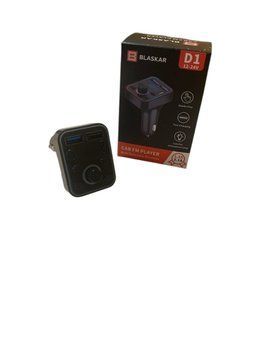 Автомобільний FM-трансмітер модулятор Blaskar D1 Bluetooth MP3 зі швидкою зарядкою 3.1A 02170 фото
