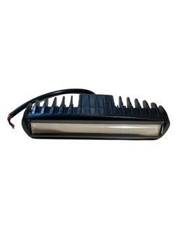 Балка LED (противотуманка) светодиодная 12V-24V(30W-45мм) (Красный+стробоскоп) 02071 фото