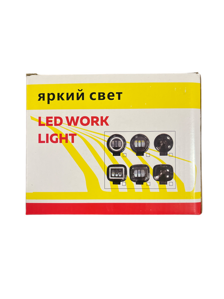 Балка LED (противотуманка) светодиодная 35W 12-24V 6000 K Лінза-білий+жовтий колір 00526 фото