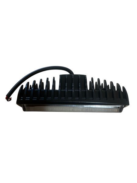 Балка LED (противотуманка) светодиодная 12V-24V(30W-45мм) (Красный+стробоскоп) 02071 фото